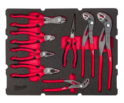 PACKOUT™ pěnová vložka s kleštěmi Milwaukee 4932493643 (Sada 8 dílů) (MI4932493643)